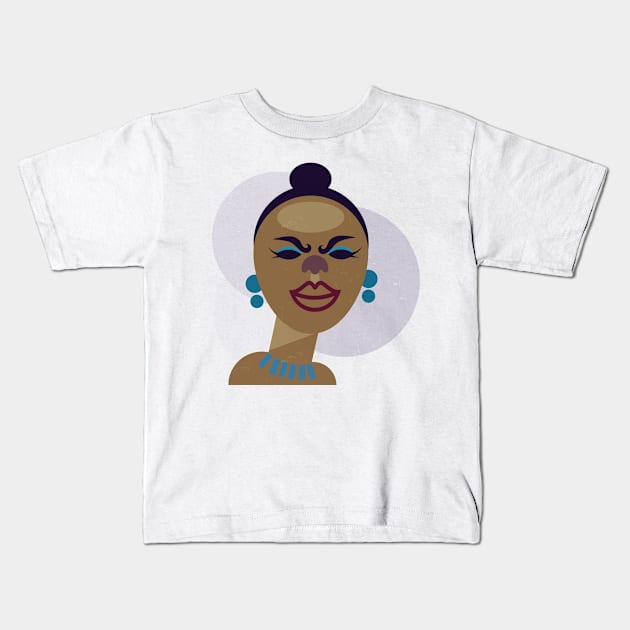 Nina Kids T-Shirt by Beni-Shoga-Ink